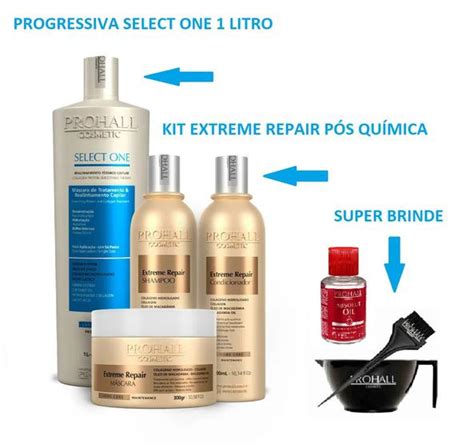 Progressiva Prohall Select One 1l Kit Extreme Repair 300ml