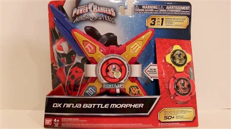 DX Ninja Battle Morpher Review Power Rangers Ninja Steel YouTube