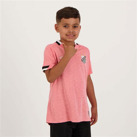 Camisa Umbro Santos Outubro Rosa Juvenil Futfanatics