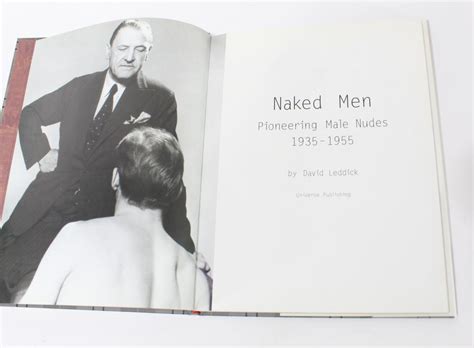 Lot NAKED MEN BY DAVID LEDDICK PHOTOGRAPHY ART BOOK