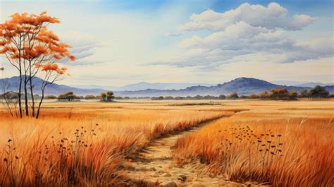 Rural Landscape Painting Stock Photos, Images and Backgrounds for Free ...