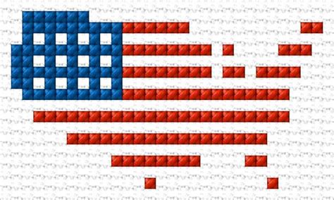 US Flag - Cross-Stitch Designs