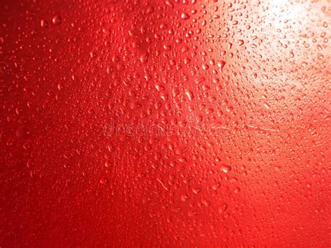 Red Water Drop for Background Stock Photo - Image of refreshing, live ...