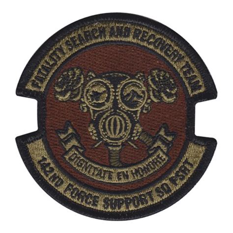 142 Fss Dignitate En Honore Ocp Patch 142nd Force Support Squadron