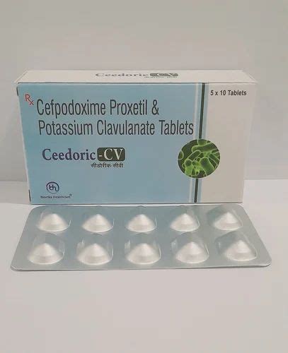 Cefpodoxime And Potassium Clavulanate Tablet At Rs Box