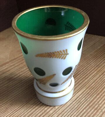 Vases - Antique Green Glass Vases