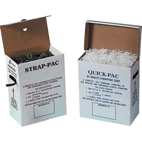 Postal-Approved Poly Strapping Kit, 3,000', 1 Kit at Staples