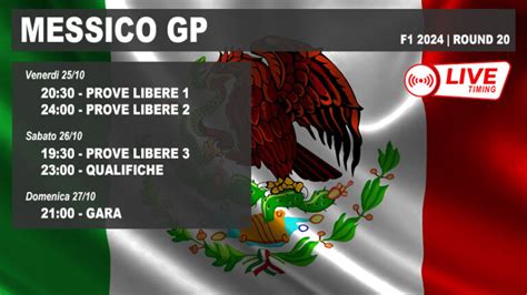 Gp Messico F1 2024 Prove Libere Qualifiche E Gara Live Timing