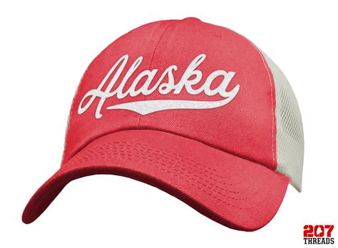 Alaska Hat Alaska Trucker Hat Women & Men Alaska Gifts - Etsy