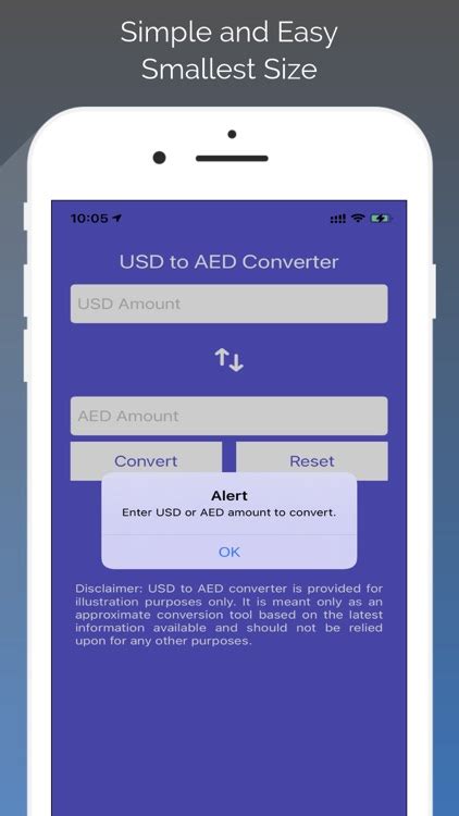 Usd To Aed Converter By Ankush Minda