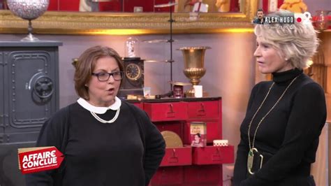 Vidéo Affaire conclue Sophie Davant très agacée remet en place