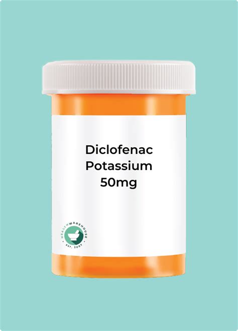 Diclofenac Potassium 50mg Png