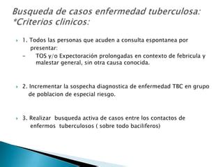 Tuberculosis Y Quimioprofilaxis Ppt