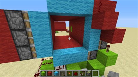 How To Build 3x3 Door Minecraft Youtube