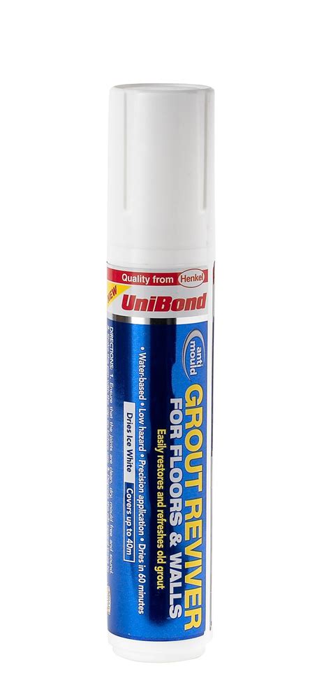 Unibond Ice White Grout Reviver 15 Ml Departments DIY At B Q