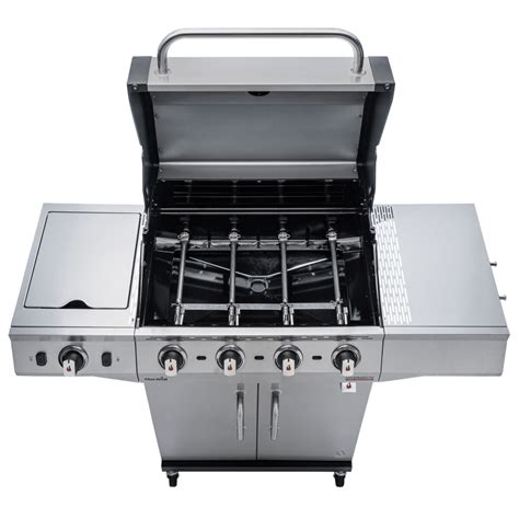 Char Broil Performance Pro S4 4 Wheel Free Standing 4 1 Burner Gas