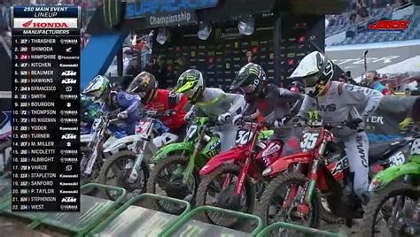 24 SX ETAPA 16 MAIN EVENT 250 Vídeo Dailymotion