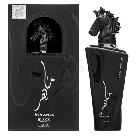 Maahir Black Edition Edp 100ml 3 4 Oz By Lattafa Intense Oud