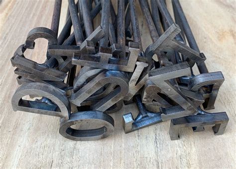 Alphabet Branding Iron Set – The Welded Keller