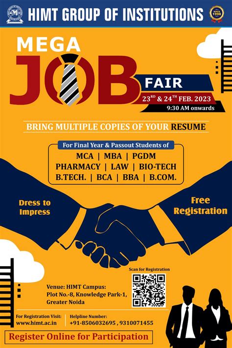 Mega Job Fair Placement Drive Campus Drive