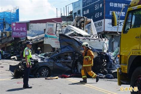 水泥車失控！仰德大道嚴重車禍4死9傷（持續更新） 社會 自由時報電子報