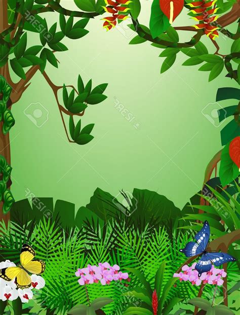 Jungle Background Drawing at GetDrawings | Free download