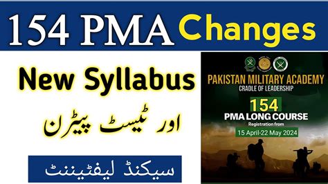 Pma Long Course Test Syllabus And Pattern Pma Long Course