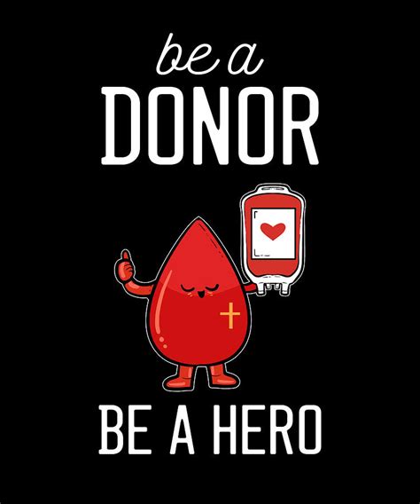 Donate Blood Be A Donor Be A Hero Hospital Nurse Painting By Amango Design