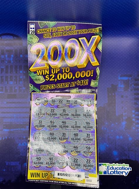 south carolina education lottery 6