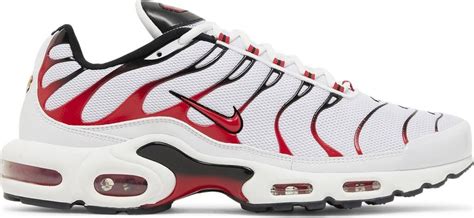 Buy Air Max Plus 'White University Red' - 604133 165 | GOAT