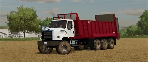 Mod Network Freightliner Sd With Jbs Manure Spreader Fs Mods