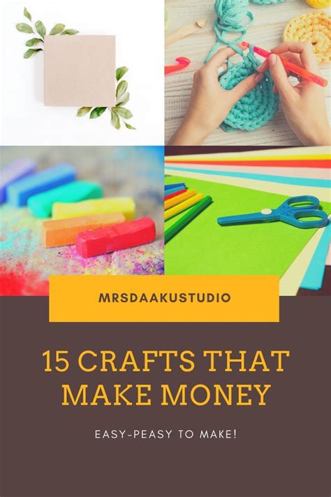 20 Crafts That Make Money How Where To Sell Diy Money Money