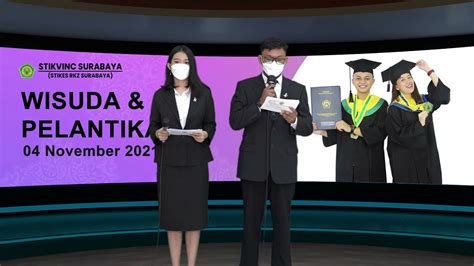 Wisuda Dan Pelantikan Stikes Katolik St Vincentius A Paulo Surabaya