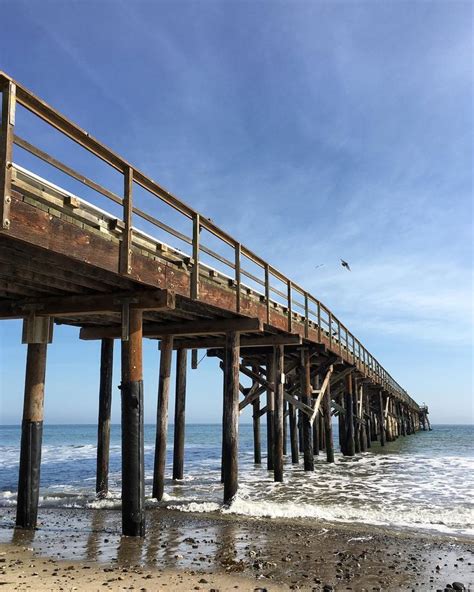 Feeling spoiled by this gorgeous day at the Goleta Pier 💙 . . # ...