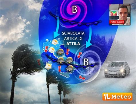 Meteo Sciabolata Artica Di Attila Tempeste Di Vento E Crollo Di 10C