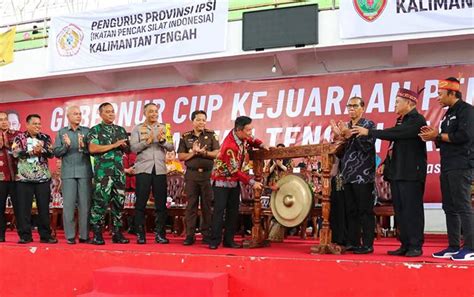 Gubernur Cup Kejuaraan Pencak Silat Se Kalteng 2023 Resmi Dibuka