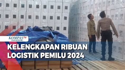 Kpu Kota Sukabumi Terima Kelengkapan Ribuan Logistik Pemilu Youtube