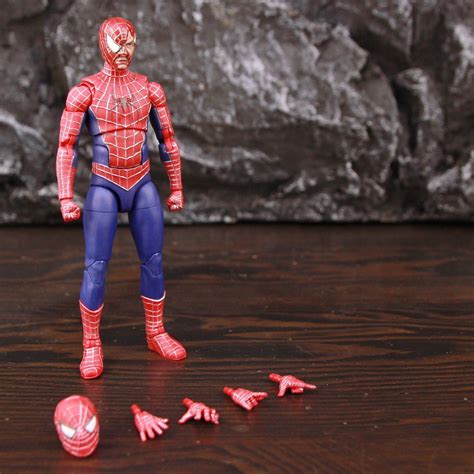 Marvel Spider Man Battle Damage Figure Tobey Maguire Hobbies Hot Sex Picture