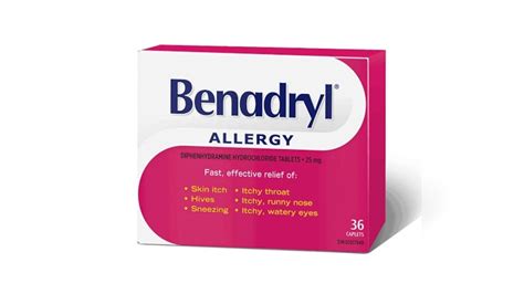 Allergy And Itch Relief Medicine For Adults And Children Benadryl®