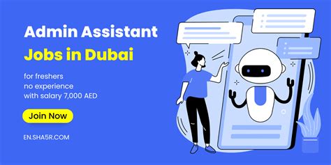 Admin Assistant Jobs In Dubai For Freshers No Experience With Salary