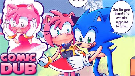 Touchy Sonic X Amy Sonamy Sonic Frontiers Comic Dub YouTube