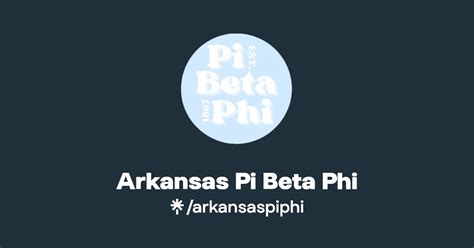 Arkansas Pi Beta Phi Instagram Linktree