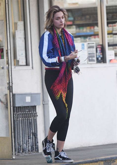 Paris Jackson In Tights At A Gas Station 08 Gotceleb