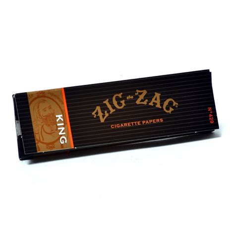 Buy Zig Zag Black King Size Rolling Papers Online Canada The Grow House