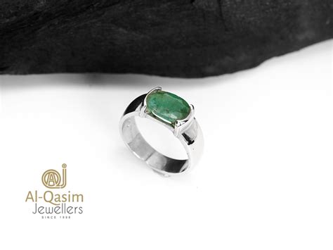 gold emerald ring men 8
