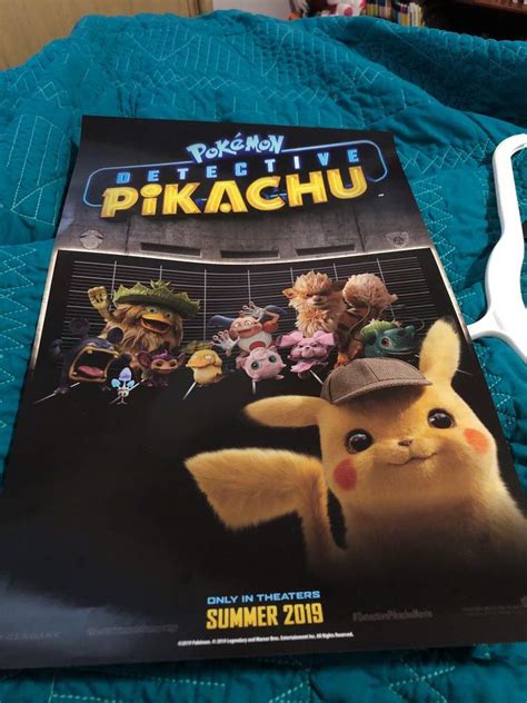 My detective pikachu poster | Pokémon Amino