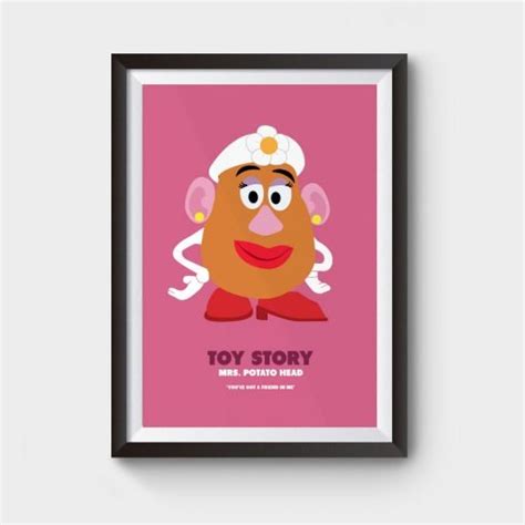 Mr and Mrs Potato Head Movie Posters - A3 print by Archive