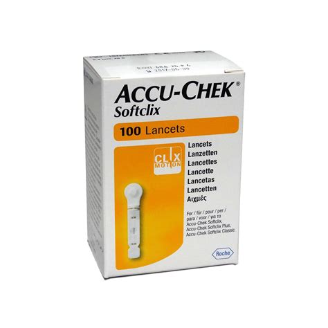 Accu Chek 28 Gauge 100 Pack Softclix Lancets - Diabetes Shop