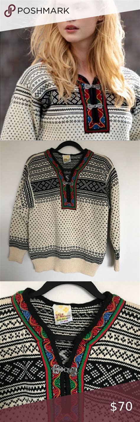 Vtg Dale Of Norway Setesdal Fair Isle Sweater Xs Dale Of Norway Fair