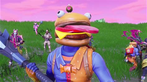 Who Is Behind The Beef Boss Skin Fortnite Durr Burger Skin Youtube